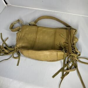 Day & Mood Green Crossbody Purse Genuine Leather Small